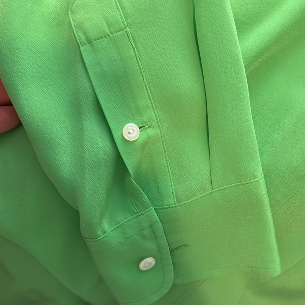 BNWT Polo long sleeve silk blouse - Picture 4 of 4